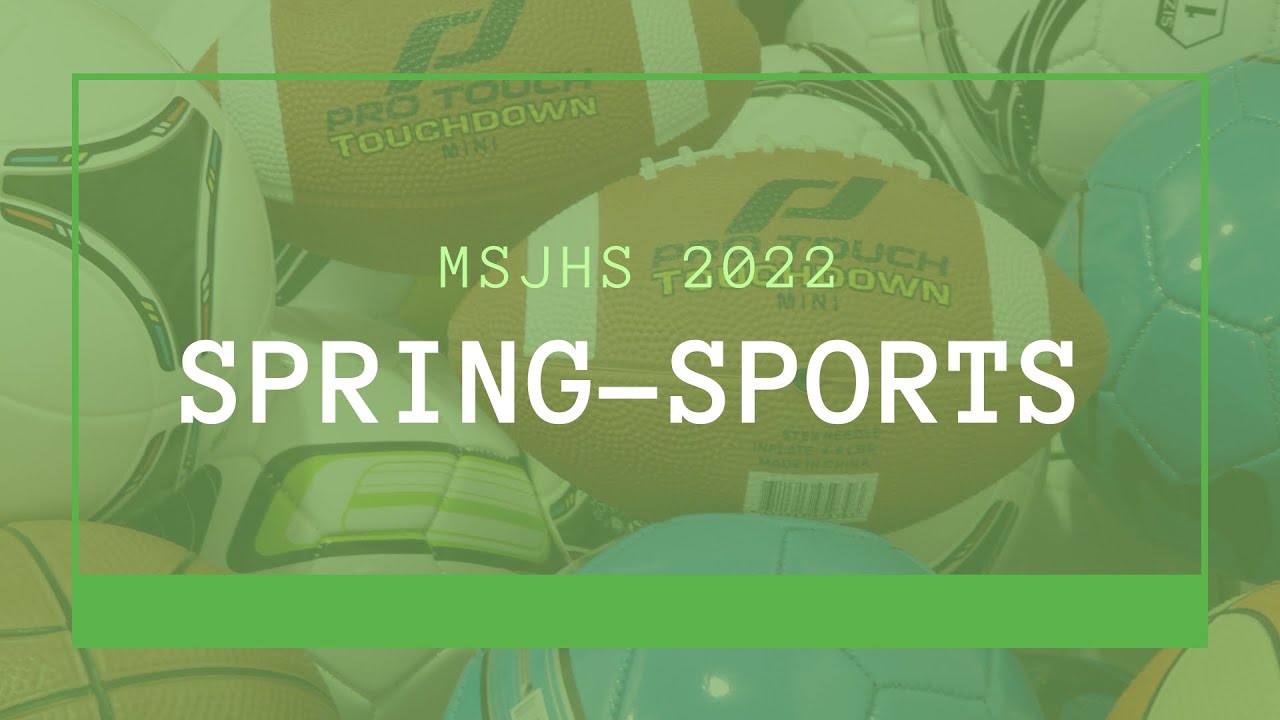 MSJHS Spring Sports Assembly 2022