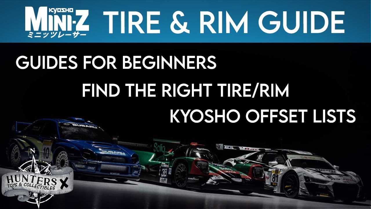 BEST Tire & Rim Guide in Mini-Z + Website Tour