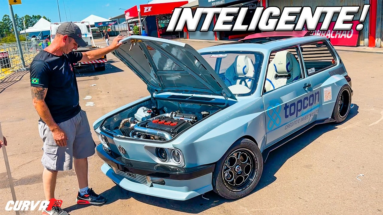 OLHA O MOTOR QUE ELE COLOCOU NESSA VW BRASÍLIA