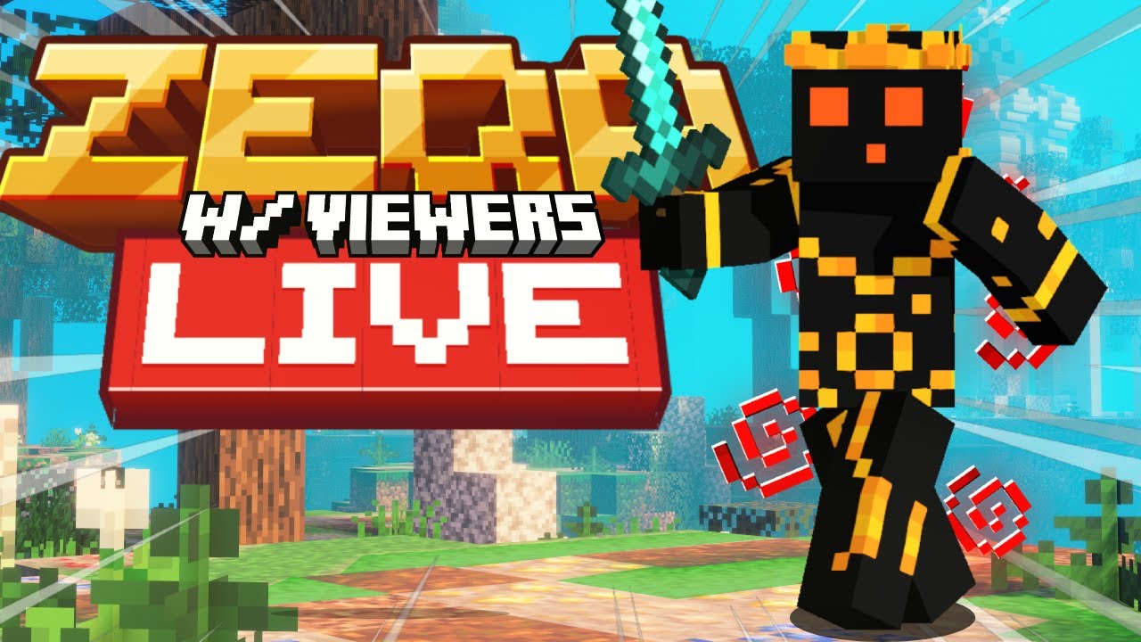 Zeqa LIVE With Viewers|Banned on Hive(live)|ASK ME TO 1V1