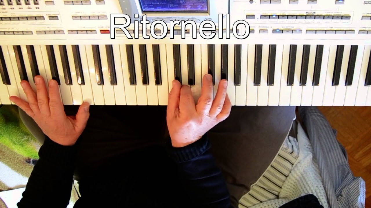 A Me Piace 'O Blues - Pino Daniele TUTORIAL Per E.Piano alla guarda e suoni