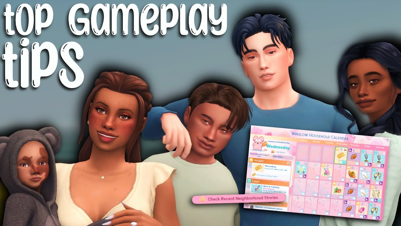 5+ советов по игровому процессу, которые сделают вашу игру ЖИВОЙ ❤️ | Обучающее видео The Sims 4