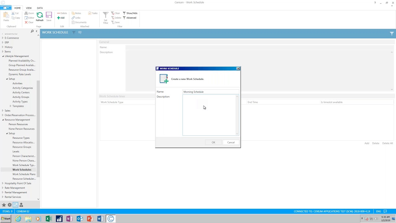 Resource Management Setup