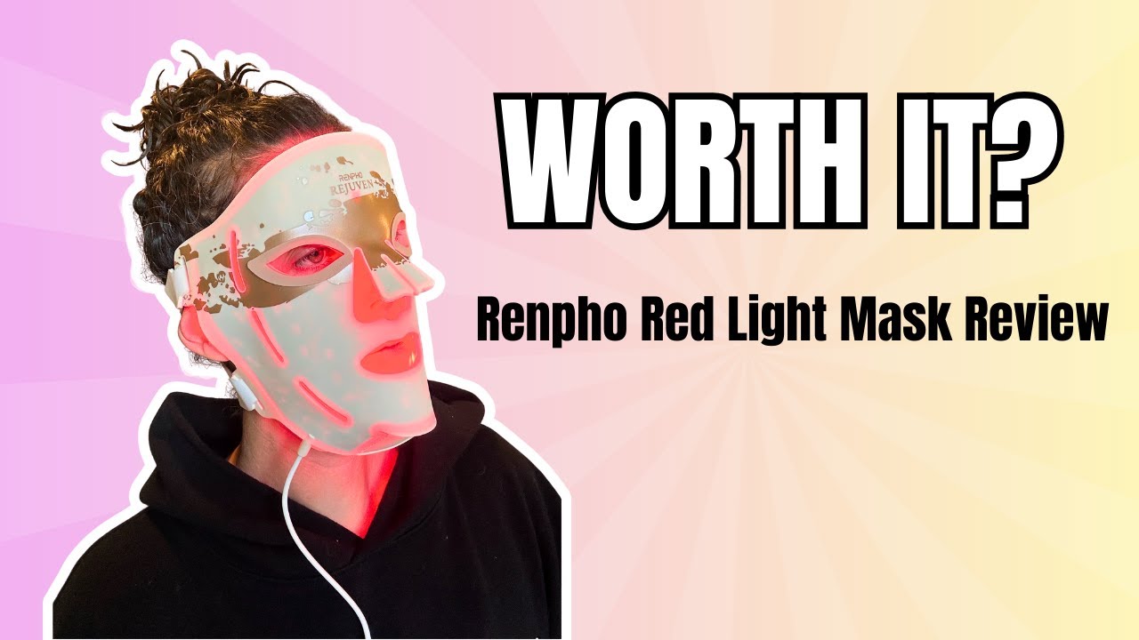 Лучшая маска для светотерапии красным светом на Amazon? Обзор RENPHO.