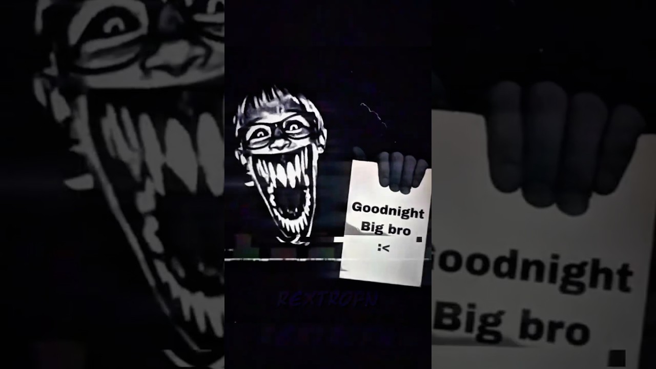 68 kid | Turned My Bro Into Analog Horror | Scp 068 | #tiktokeffects #67kid #analoghorror #shorts