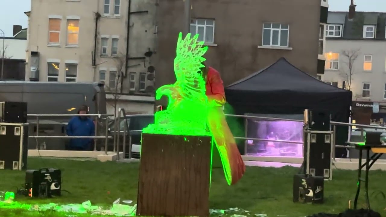Bridlington fire and ice show (2025) 
