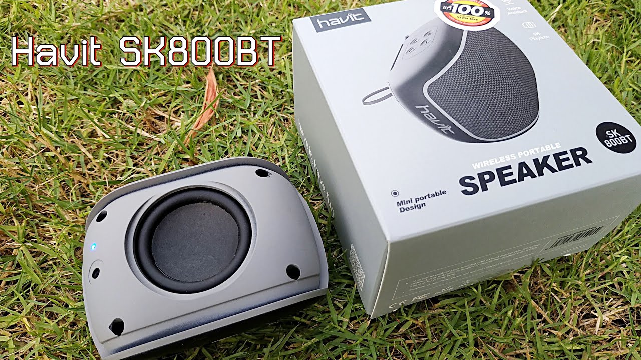 3xx.-รีวิวลำโพงบลูทูธ Havic SK800BT เล็กๆแต่พลังเสียงไม่เล็ก | มาพร้อมโหมด TWS บลูทูธ 5.0 รองรับ USB