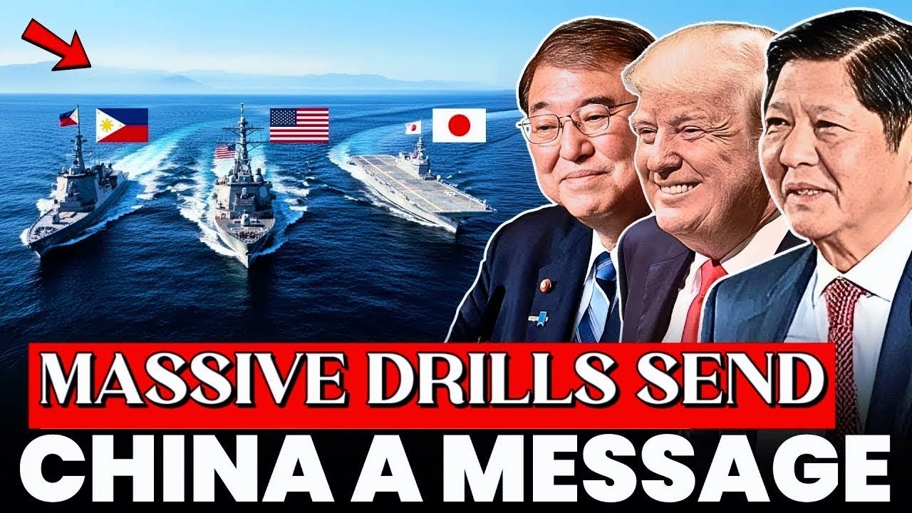 US, Japan, Philippines Strengthen Alliance with South China Sea Drills &mdash; A Clear Signal to China