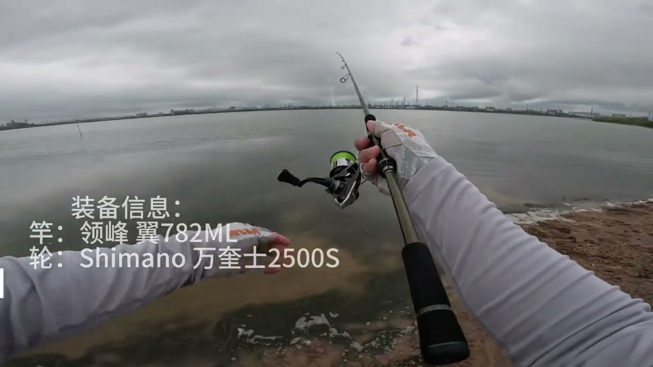 水库钓海鲈，找到结构深水区，T尾慢收停顿给口中鱼#路亚海鲈 #路亚野钓 #领峰路亚 #绫罗pe线