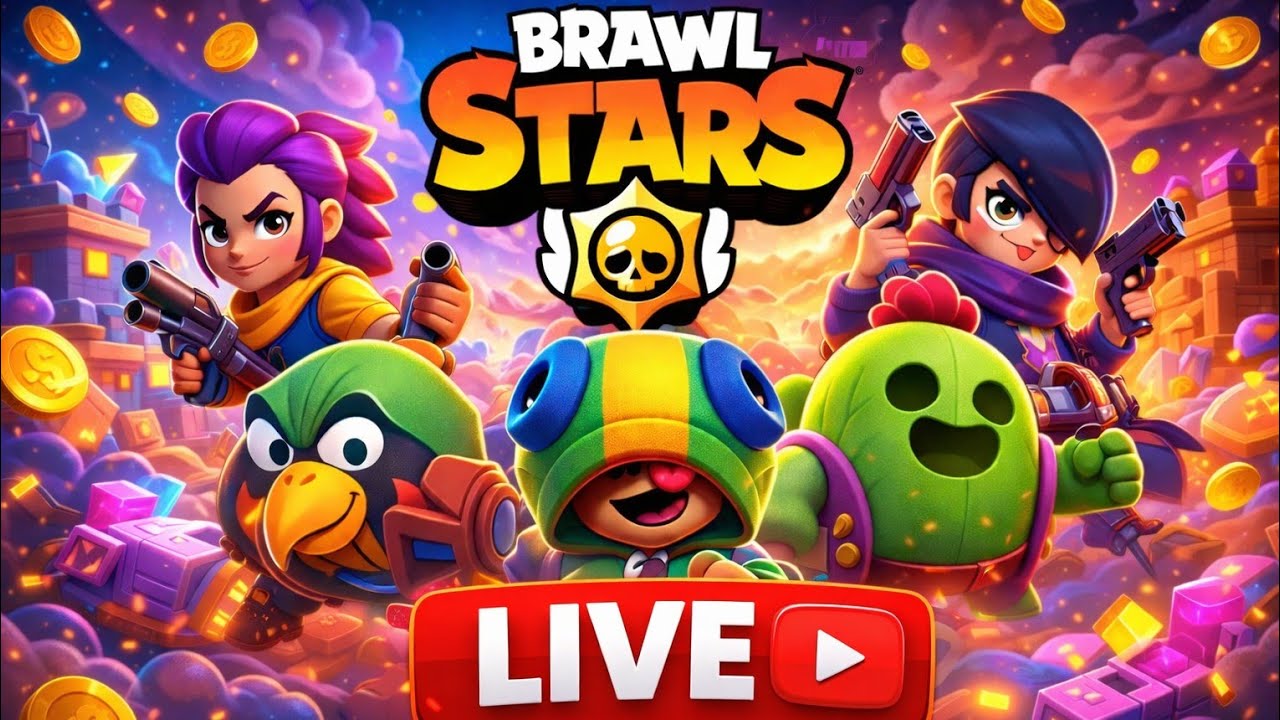 Live brawl stars (1v1 avec shelly)