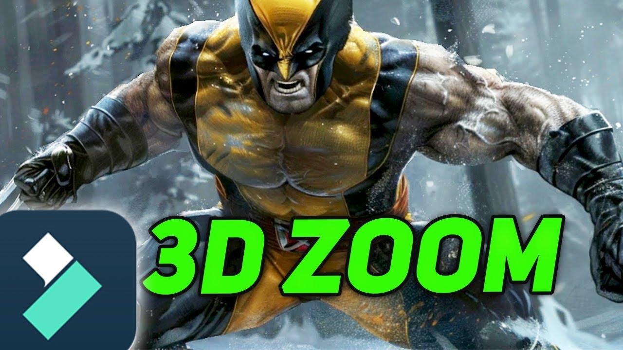 3D Zoom Effect Trend in Filmora | Viral TikTok Photo Effect Tutorial