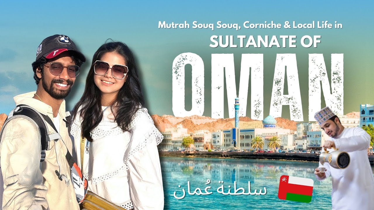 Exploring Mutrah Souq, Corniche, City Life in Muscat & Local Life in Oman Series 2 🇴🇲