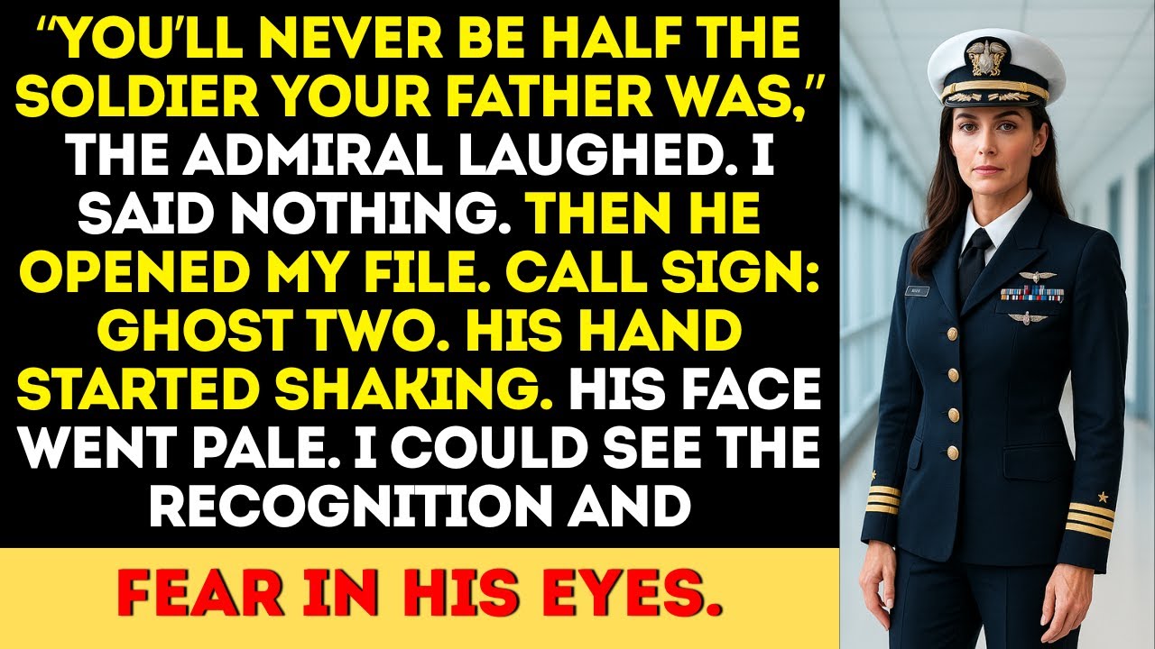“You’ll Never Live Up to Your Father, Sweetheart”Said the Admiral—Then He Realized I Was“Ghost Two.”