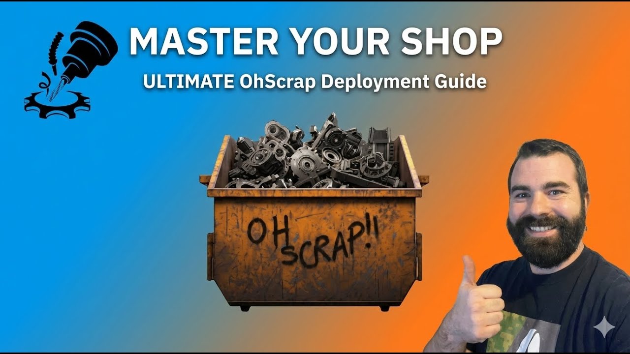 How to Deploy OhScrap in Your Shop (Without the ERP Headaches)