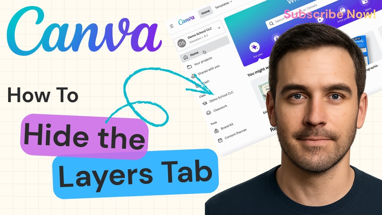 How to Hide the Layers Tab in Canva | Canva Layers Panel 2026