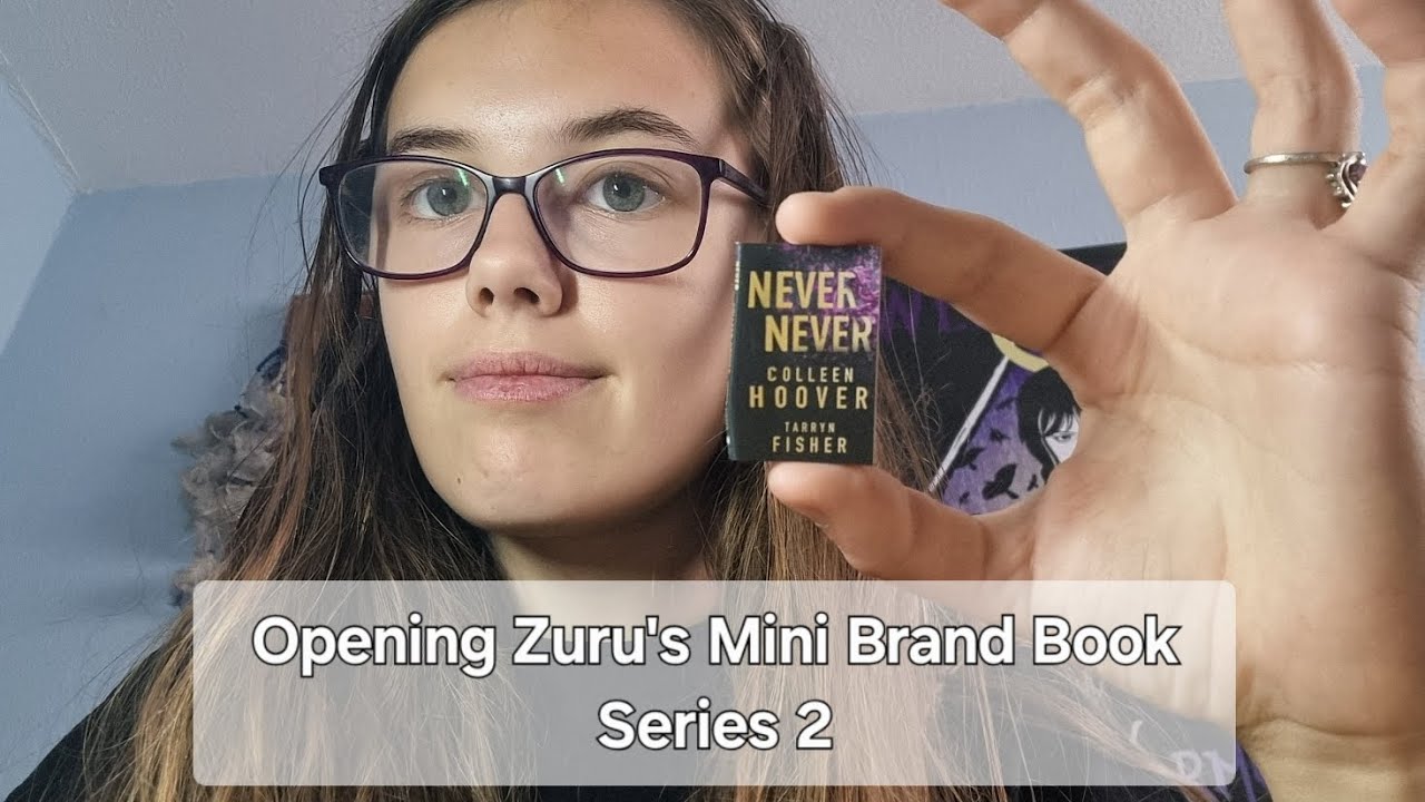 Opening Zuru's Mini Brand Books - Series 2 