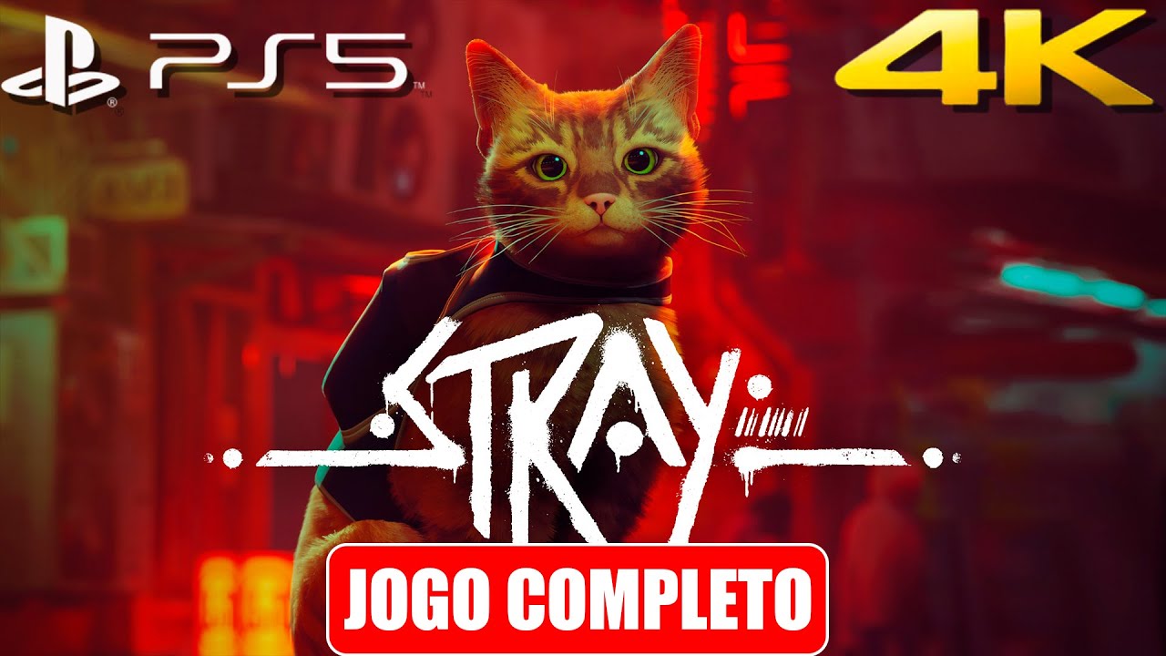 STRAY - JOGO COMPLETO [PS5] 4K 60 FPS - | SEM COMENT&Aacute;RIOS