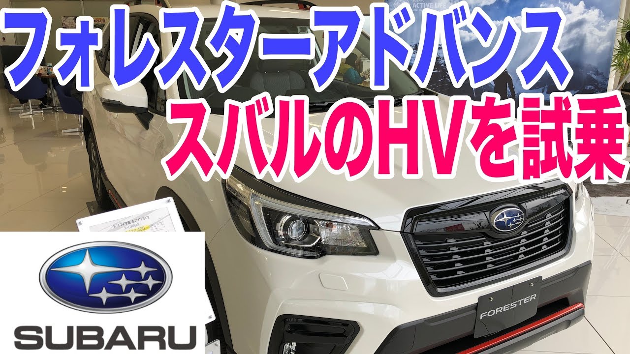 スバルのフォレスターアドバンスに試乗！HVの乗り心地などインプレッションと燃費や見積もり