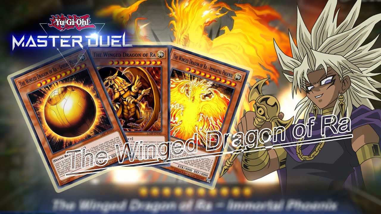 The Winged Dragon of Ra Egyptian God เทพราห์ ( Yu-Gi-Oh! Master Duel )