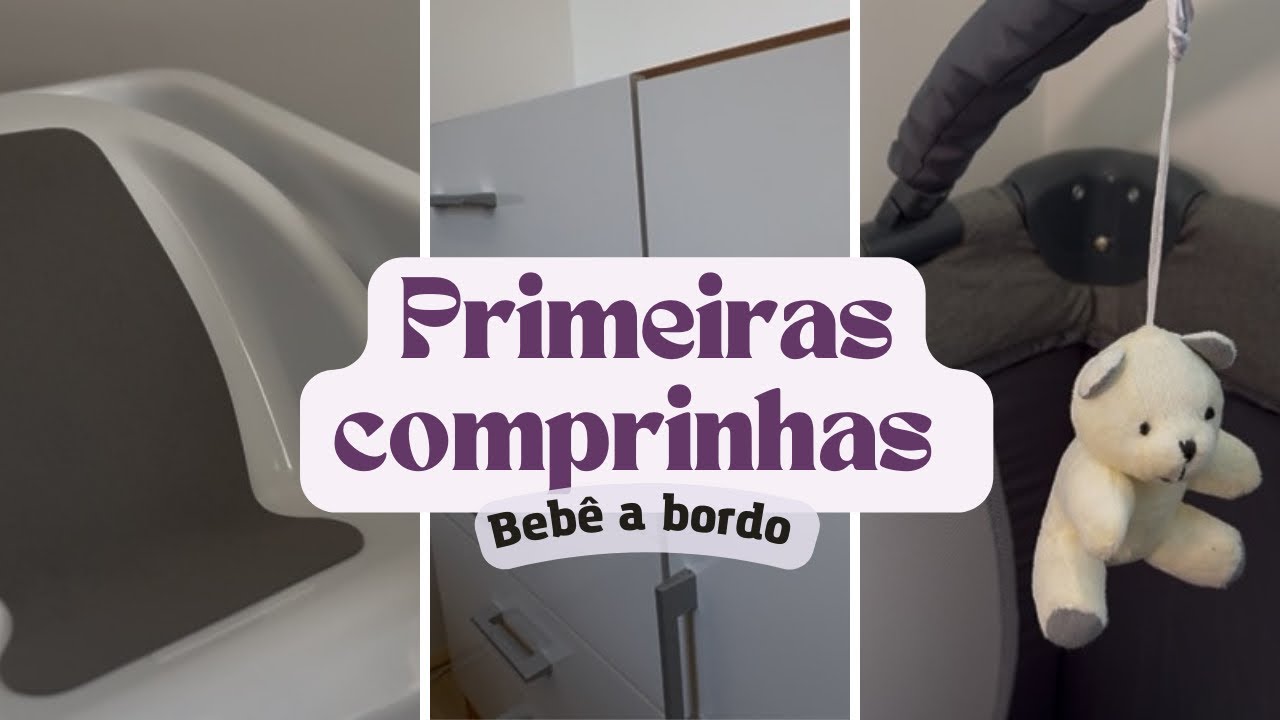 Oque eu comprei quando descobri a gravidez.