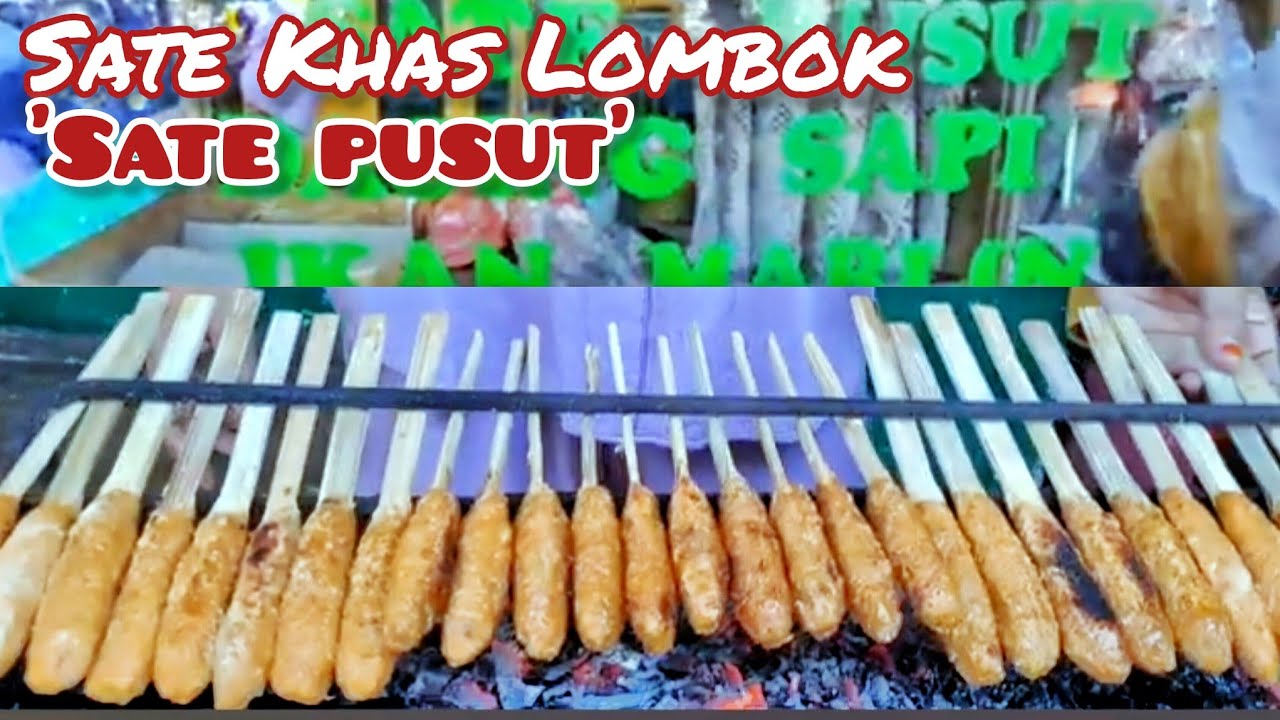 Sate Pusut||Sate Khas Lombok||Enak&Gurih