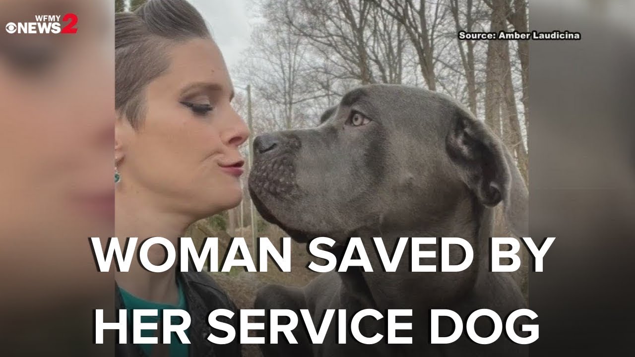 Winston-Salem woman saved by her service dog