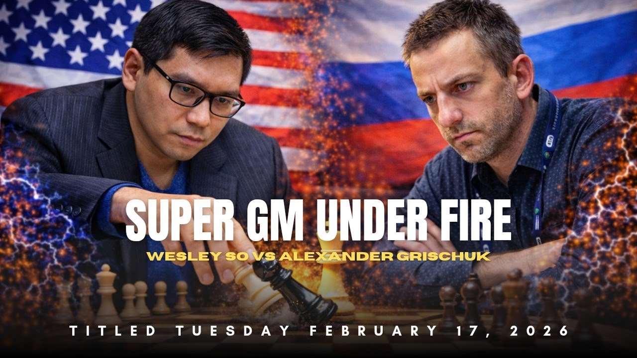 Wesley So vs Alexander Grischuk ❗ Elite Blitz Precision Under Pressure ❗ Titled Tuesday 2026