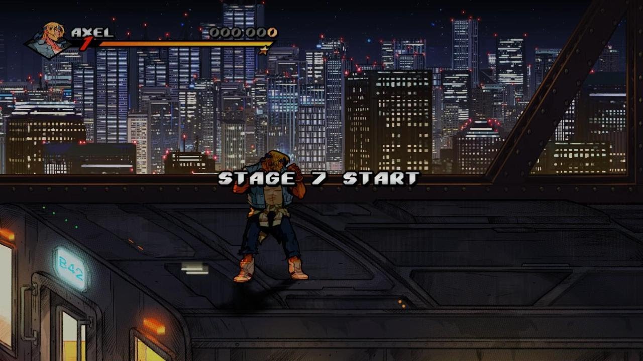 Streets of Rage 4 Stage 7 Gameplay rank S