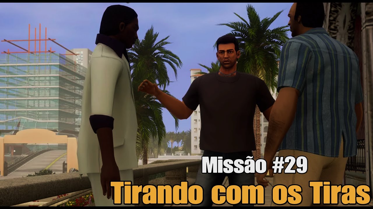 Gta Vice City Definitive Edition - Missão #29 - Tirando com os Tiras [Guia 100%]