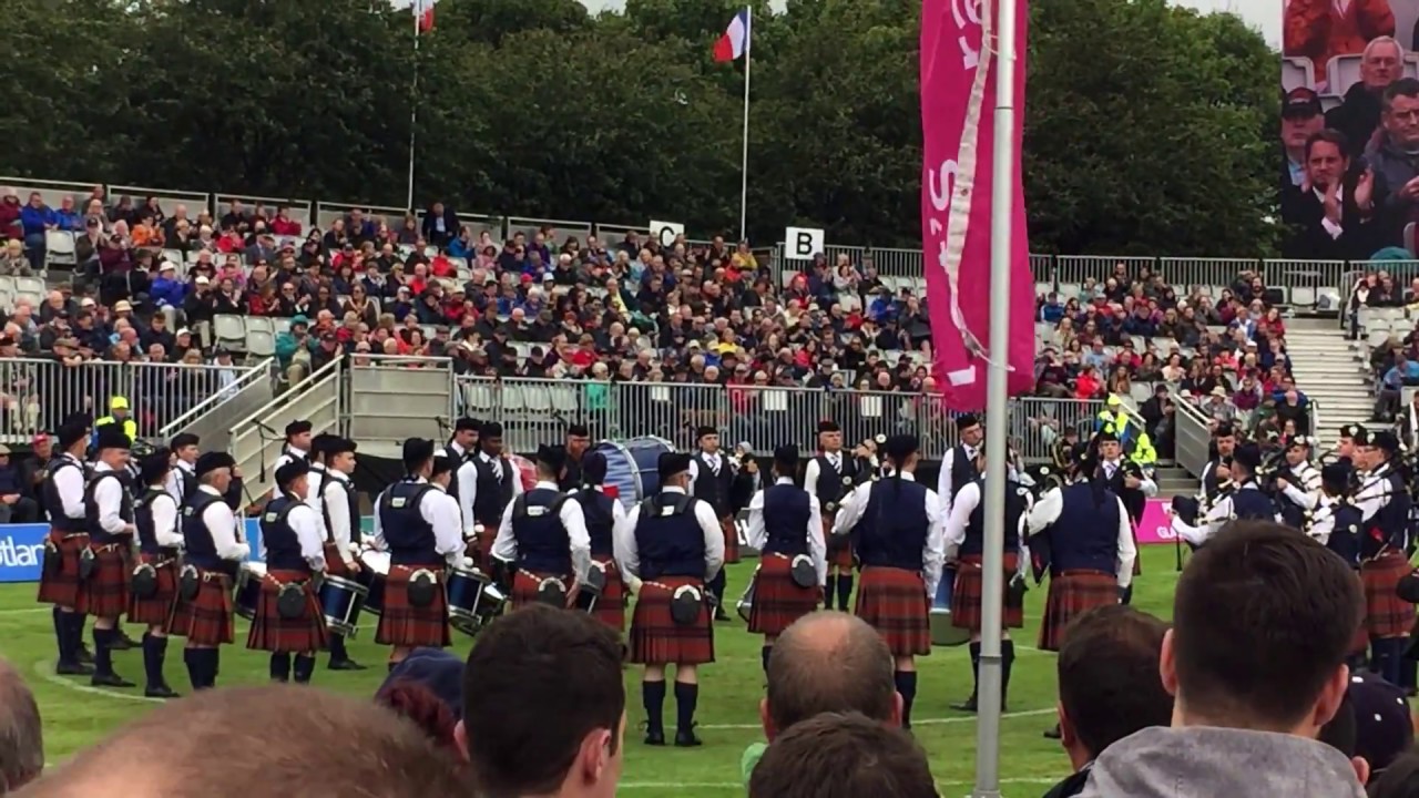 Simon Fraser University Pipe Band - Grade 1 World Championships 2018 - Medley