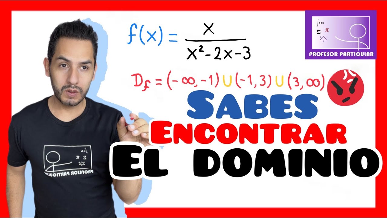 ✅DOMINIO de Funciones RACIONALES [𝙎&eacute; 𝙪𝙣 𝘾𝙍𝘼𝘾𝙆💪🏻💯😎] C&aacute;lculo Diferencial