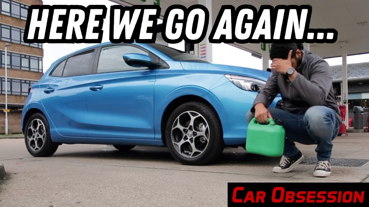 MG3 Hybrid+ Real World MPG Test - How Far Can It Go On ONE TANK???