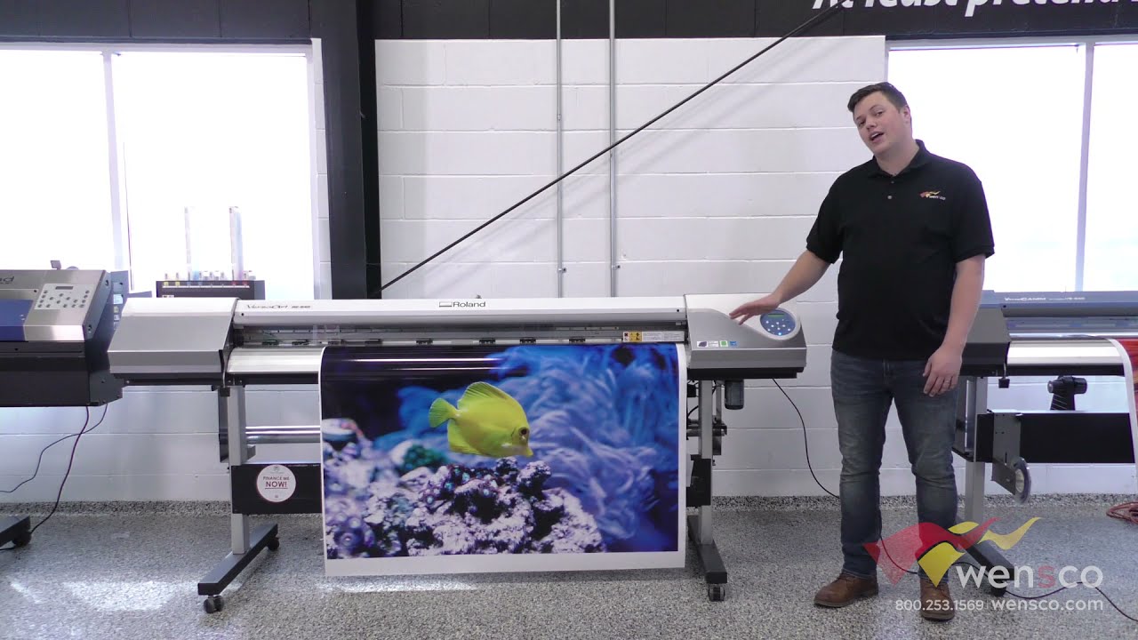 Roland DG VersaArt RE-640 Used Equipment Overview