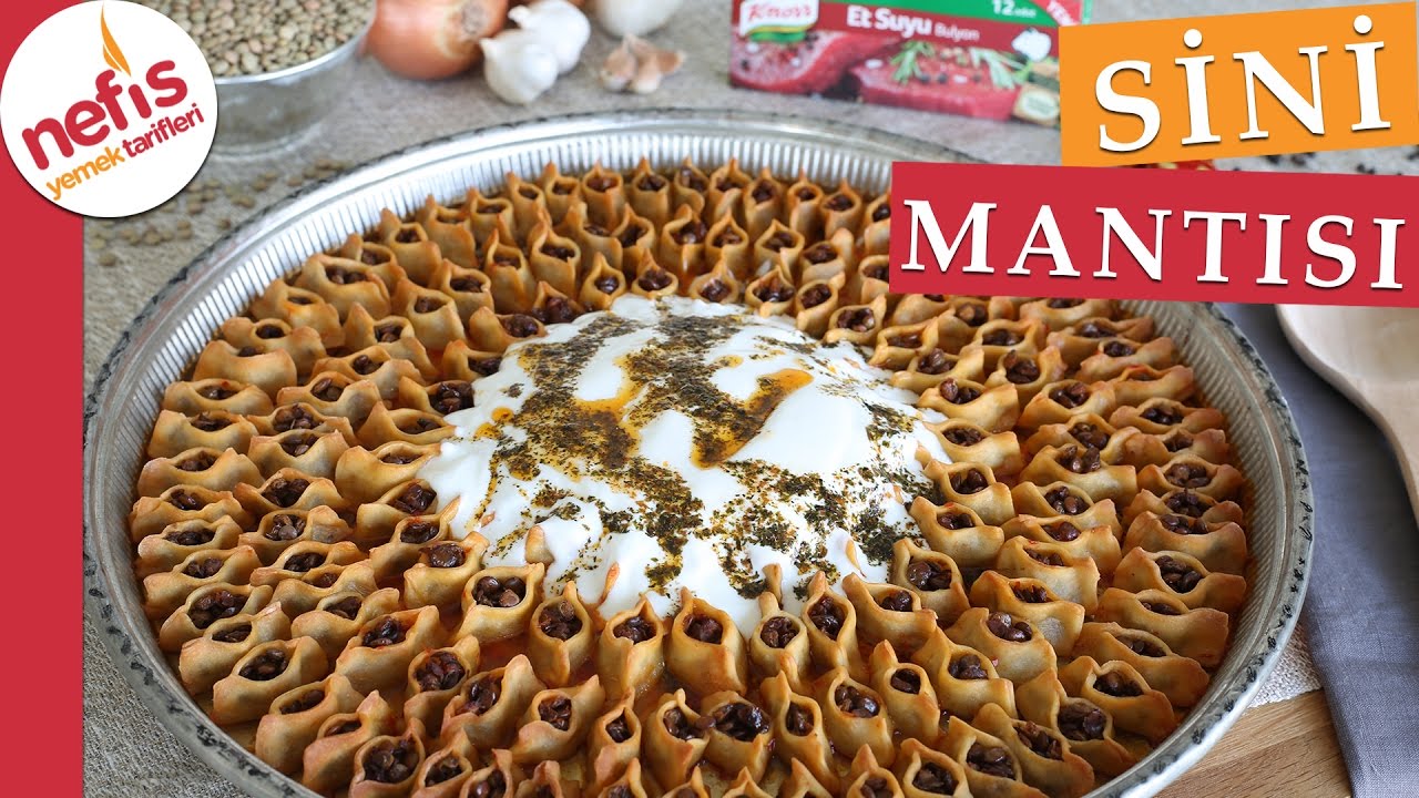 Mercimekli Sini Mantısı Tarifi - Nefis Yemek Tarifleri