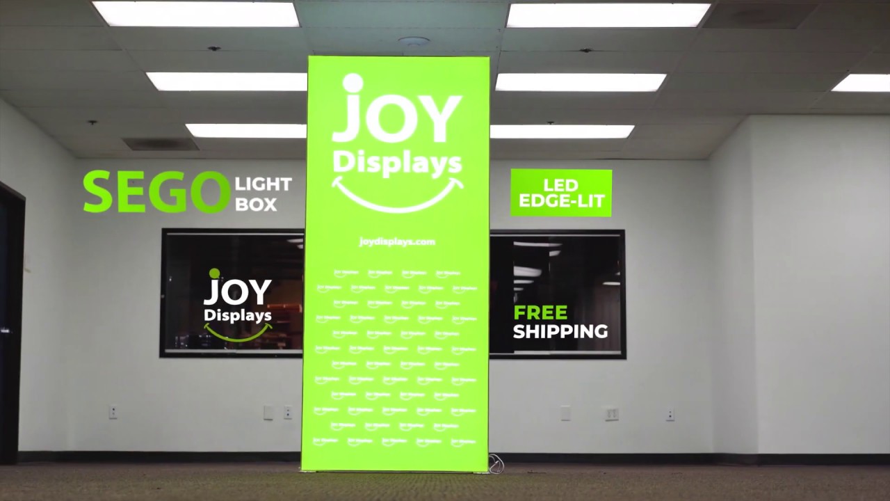 SEGO Lightbox Signage - LED Edge-Lit