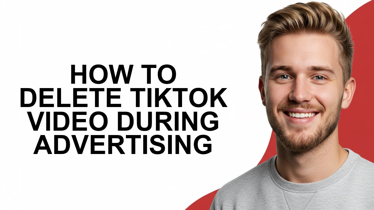 How To Delete Tiktok Video During Advertising