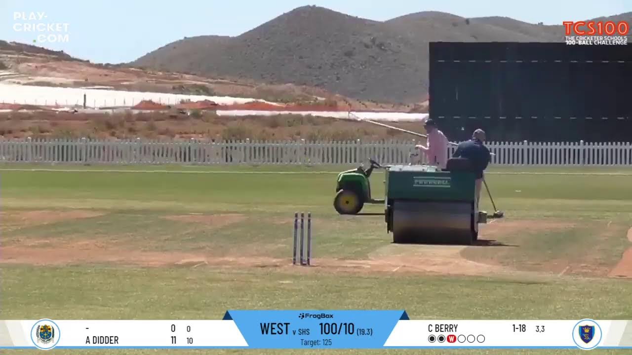 The Cricketer Schools Hundred - SEMI FINAL - Shenfield High School v Westminster School