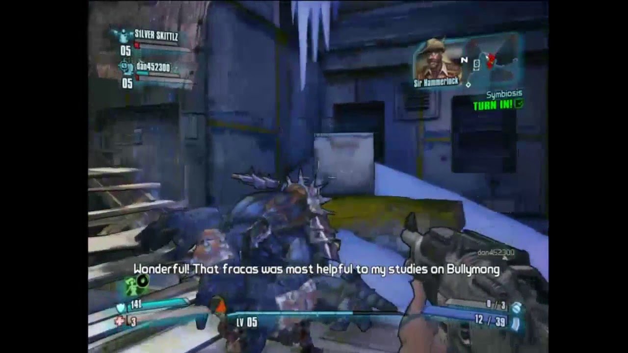 GINGERPHILIP Plays: Borderlands 2 with friends - Part 3