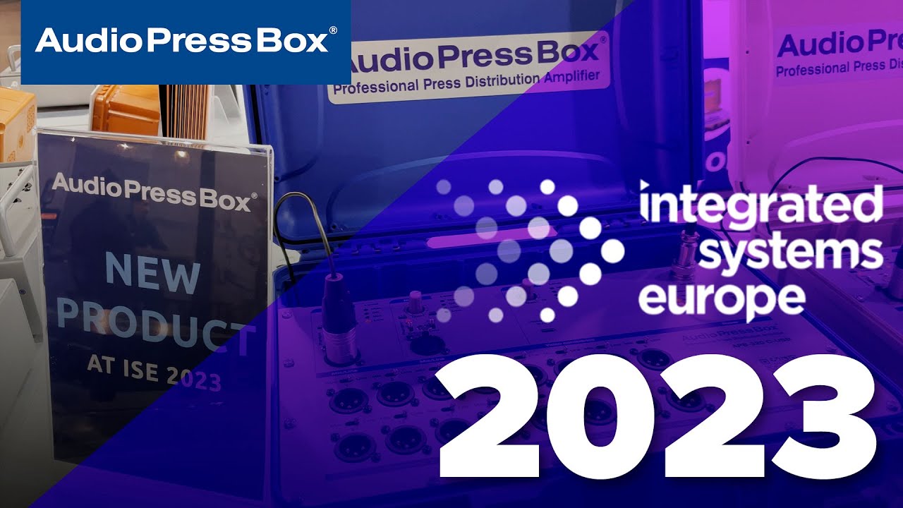 AudioPressBox at ISE 2023