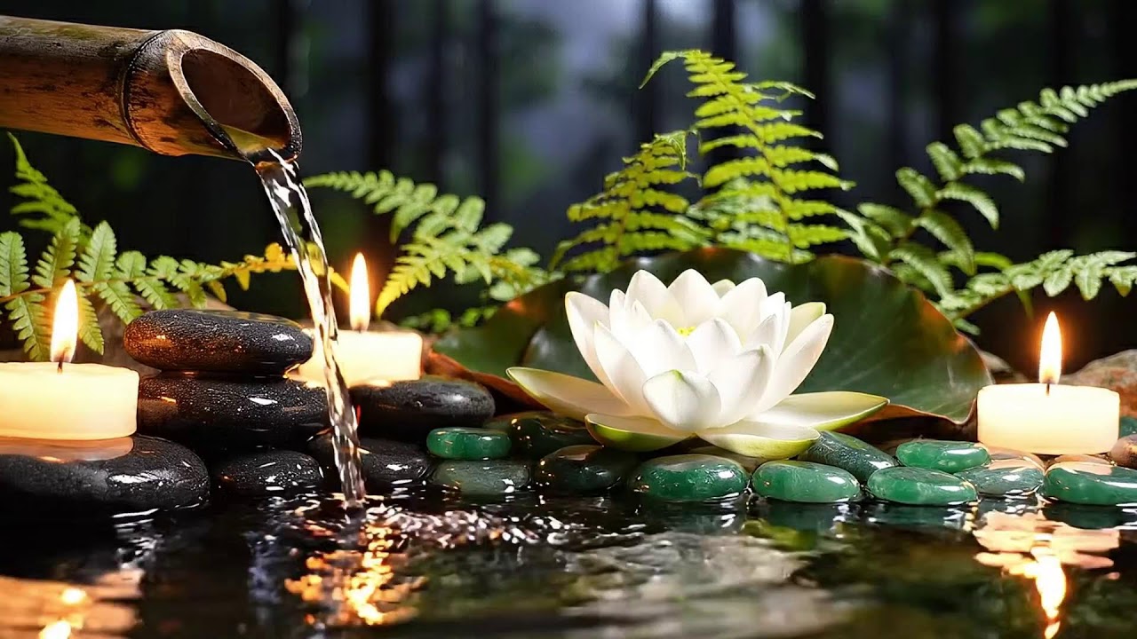 Relaxing Music with Water Sounds 🌱 Stress Relief • Relieve depression