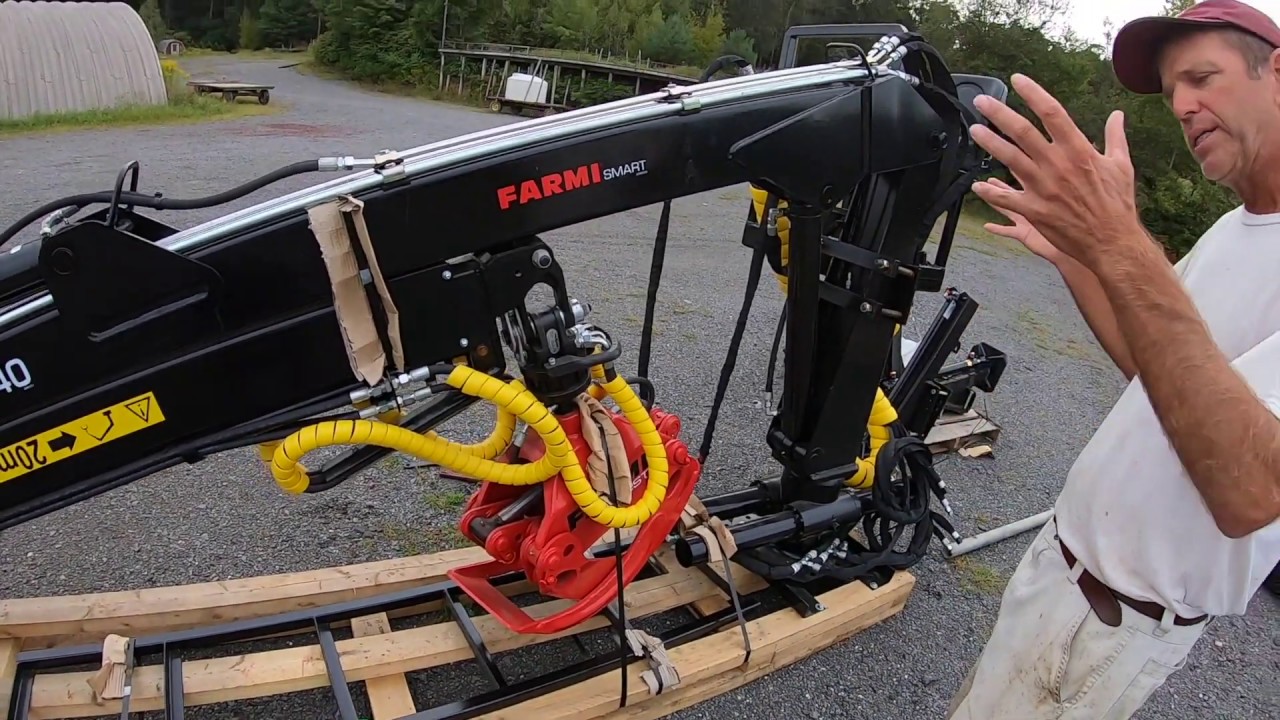 Converting a Log Grapple Into a Christmas Tree Loader Part 1