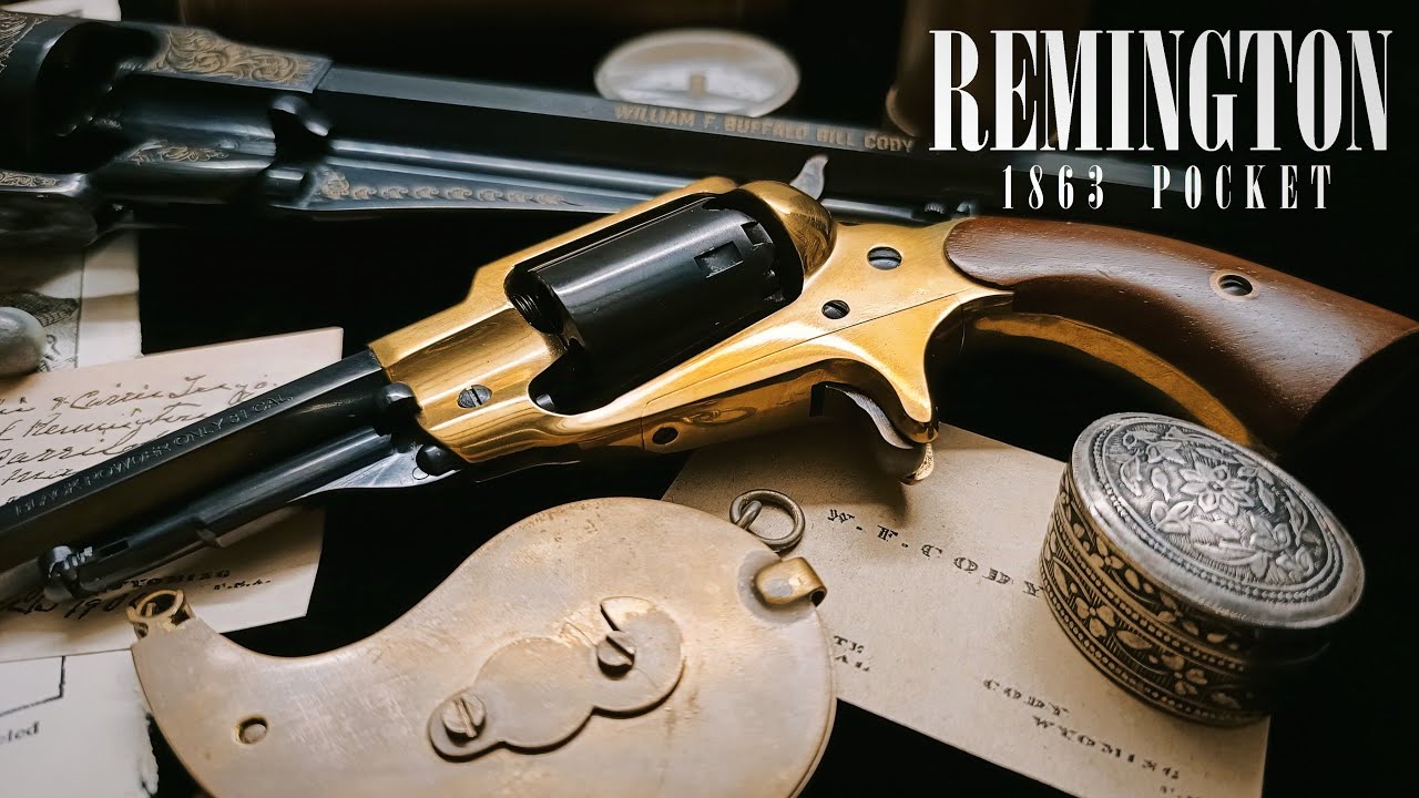Pietta Remington 1863 Pocket Revolver - Reassembly Film