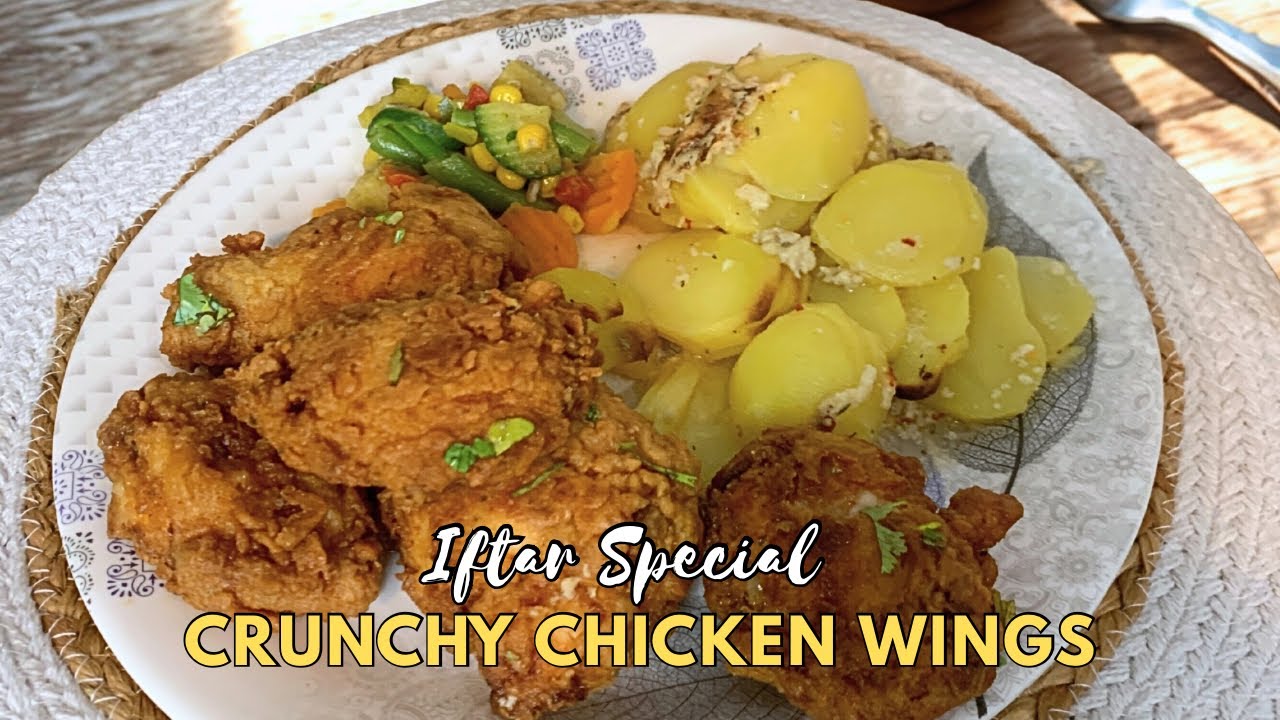 Better Than KFC Crunchy Chicken Wings | Ramadan Iftar Special