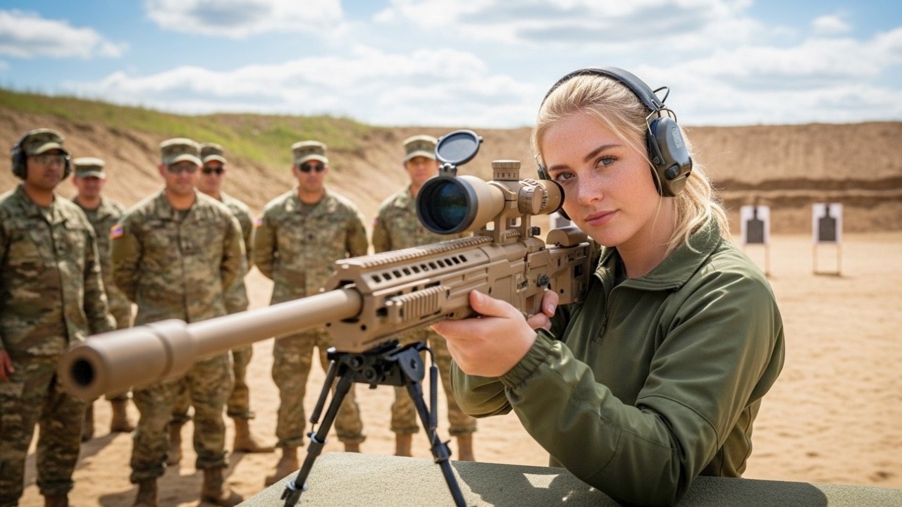 The SEAL Colonel Mocked Her Range—Until This Female Sniper Proved Him Wrong With An Impossible Shot.