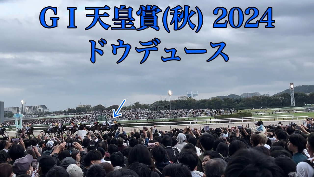 【現地映像】GⅠ 天皇賞(秋) 2024年 【ドウデュース】
