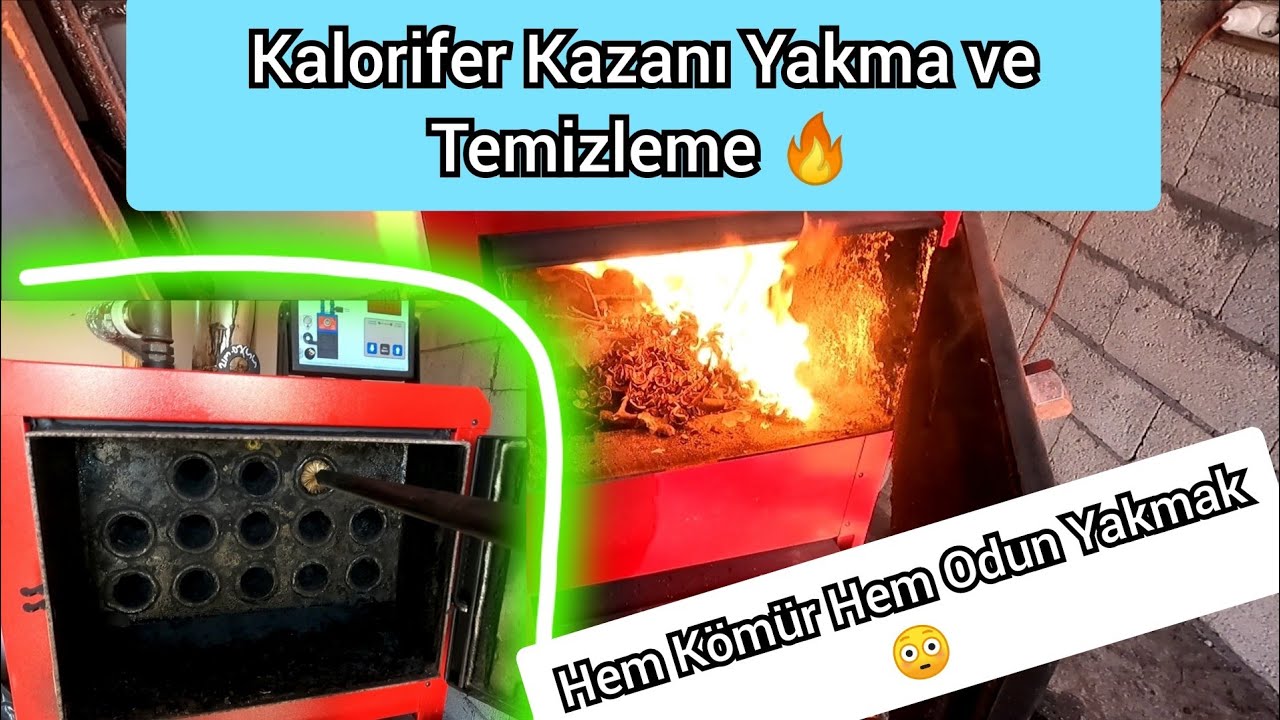Kalorifer Kazanı Nasıl Yakılır ?/ Kalorifer Kazanı Nasıl Temizlenir ?/ #katkaloriferi #mimsan #gopro
