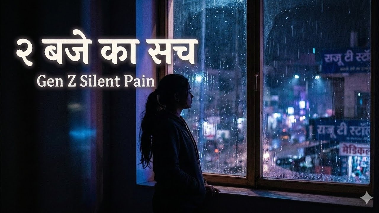  2 Baje Ka Sach – Gen Z Silent Pain | Hindi LoFi Sad Song | Main Theek Hoon Par Sach Nahi