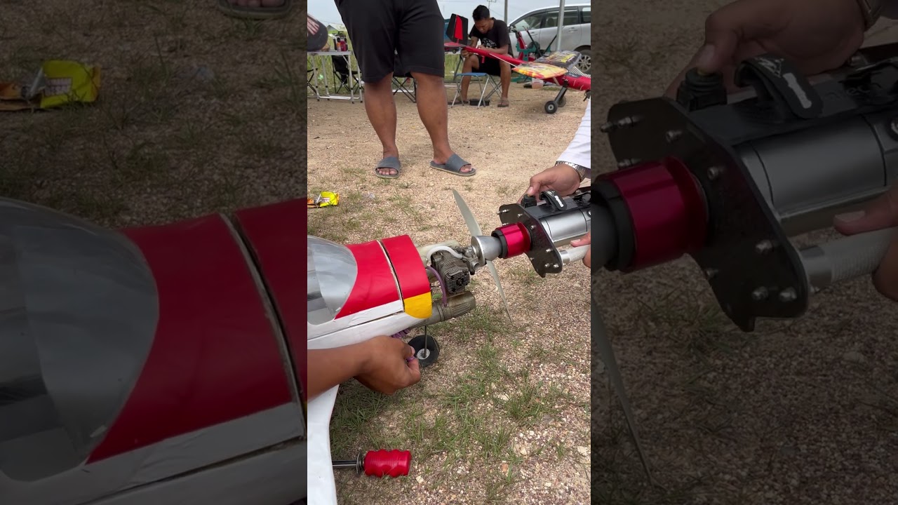 Start Engine Pesawat Rc Plane 