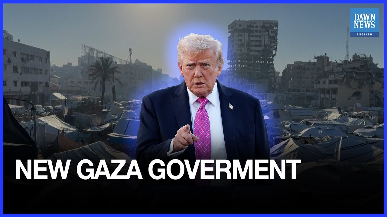Trump Backs Gaza Technocrats, Chairs Peace Board | Dawn News English