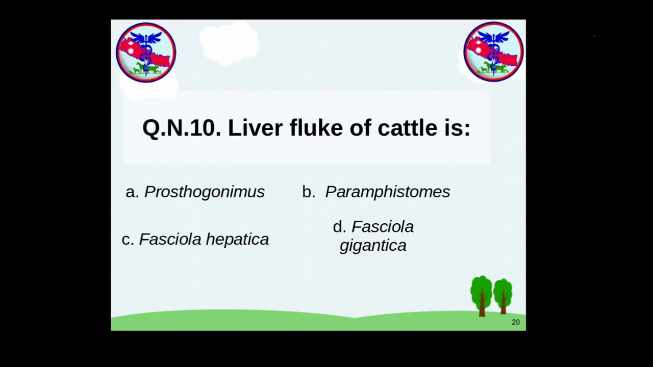 Most important Question From Veterinary Parasitology, part :1